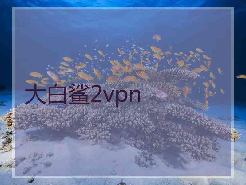 大白鲨2vpn