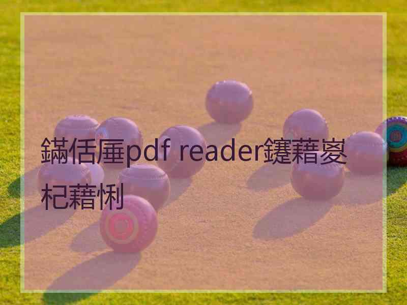 鏋佸厜pdf reader鑳藉嵏杞藉悧