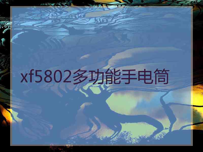 xf5802多功能手电筒