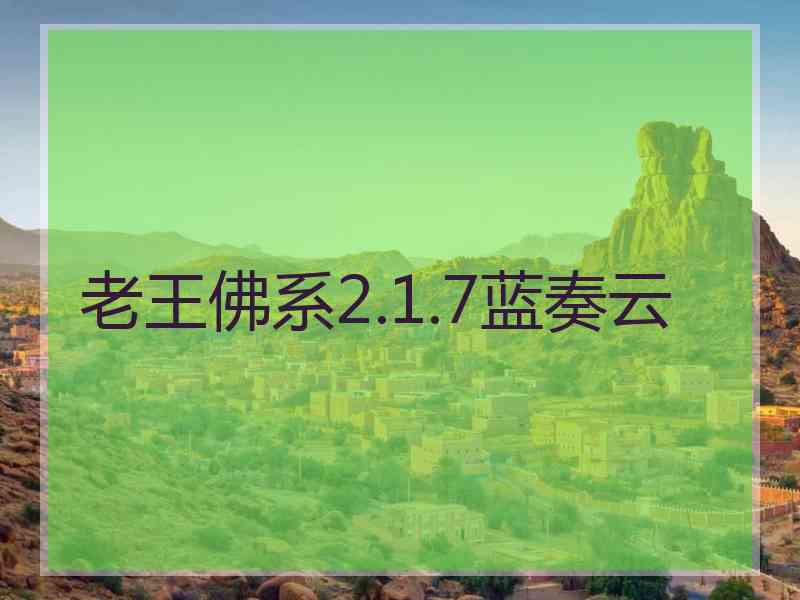 老王佛系2.1.7蓝奏云