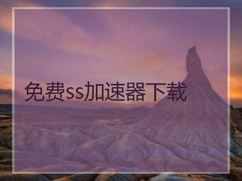 免费ss加速器下载