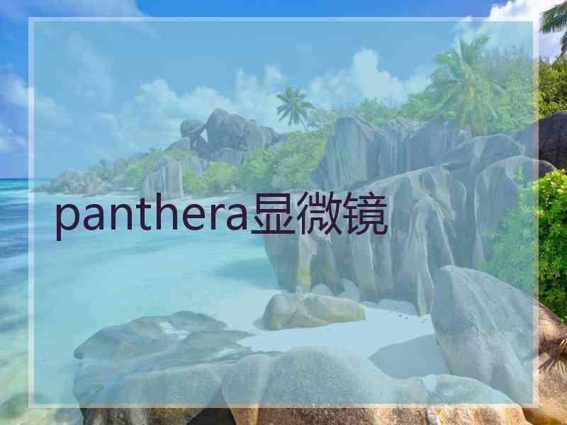 panthera显微镜