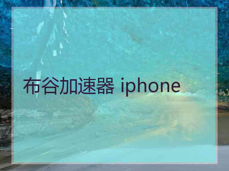 布谷加速器 iphone