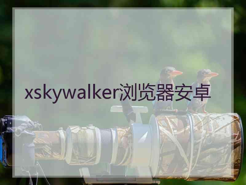 xskywalker浏览器安卓