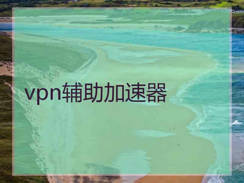 vpn辅助加速器