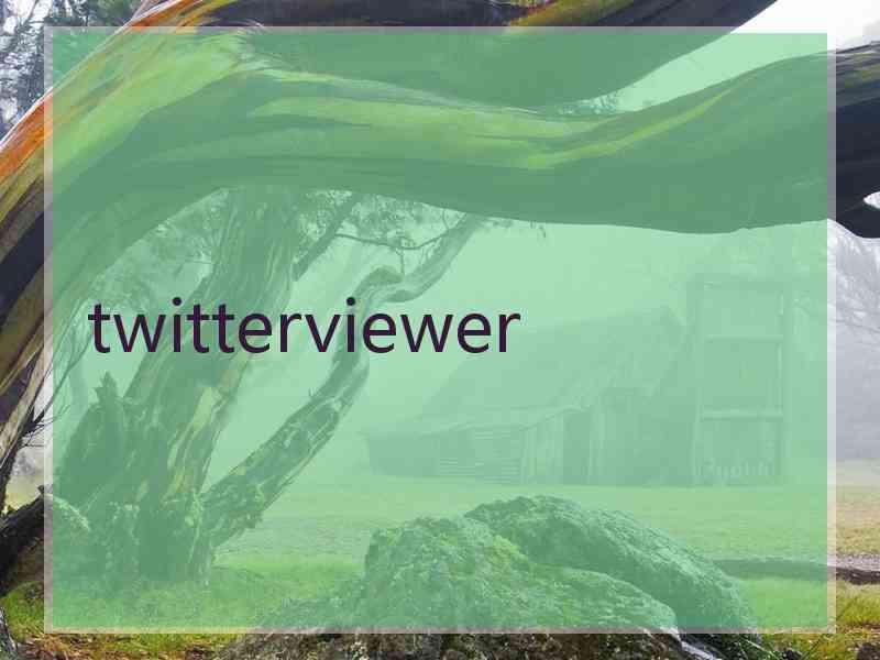 twitterviewer