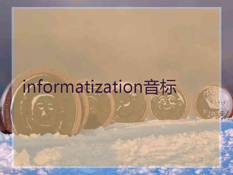 informatization音标