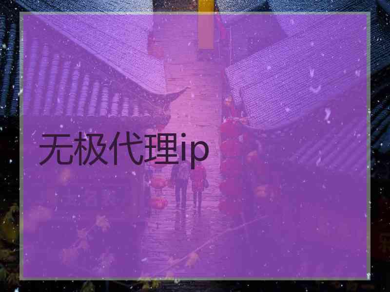 无极代理ip