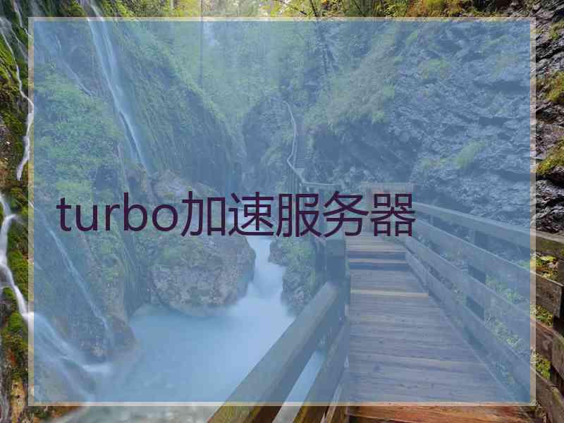 turbo加速服务器