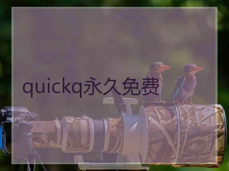 quickq永久免费