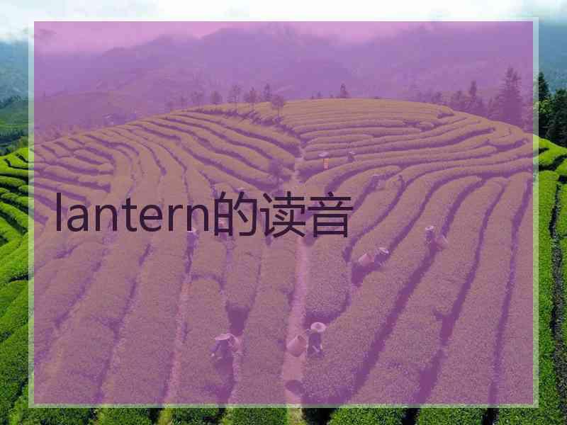 lantern的读音