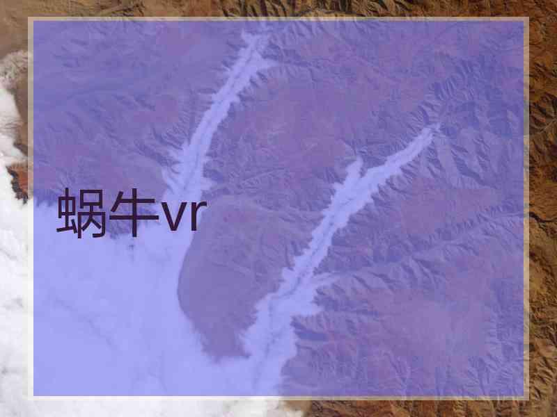 蜗牛vr