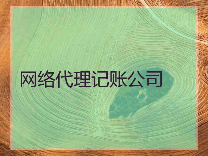 网络代理记账公司