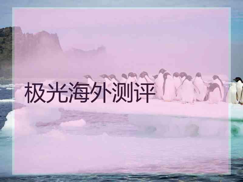 极光海外测评