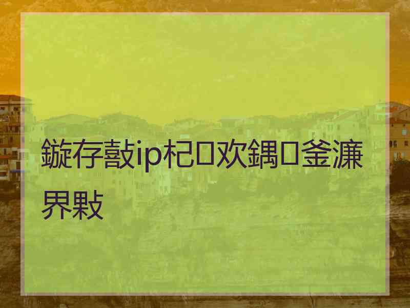 鏇存敼ip杞欢鍝釜濂界敤