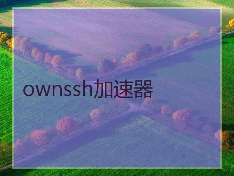 ownssh加速器