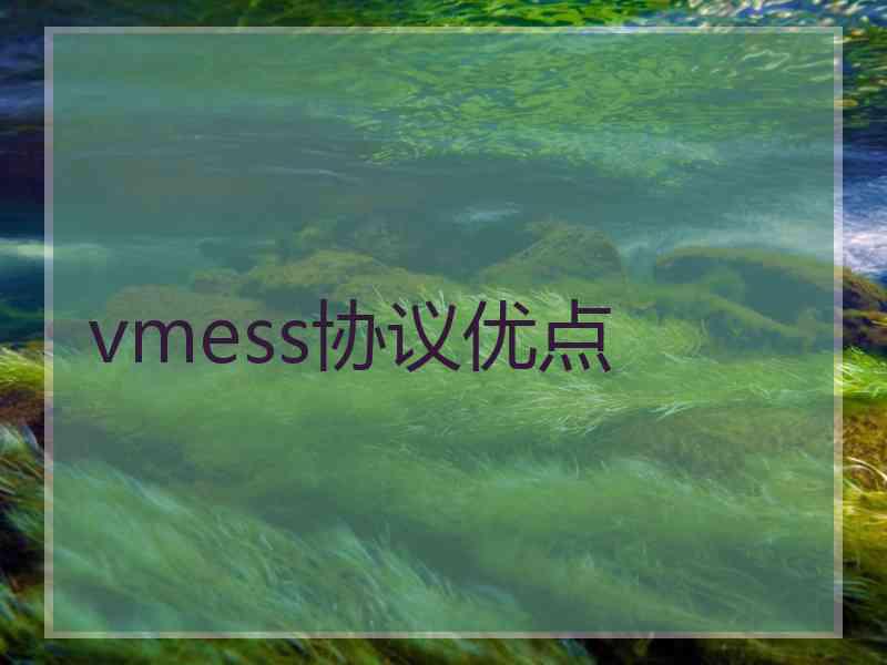 vmess协议优点