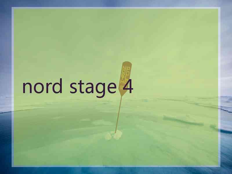 nord stage 4