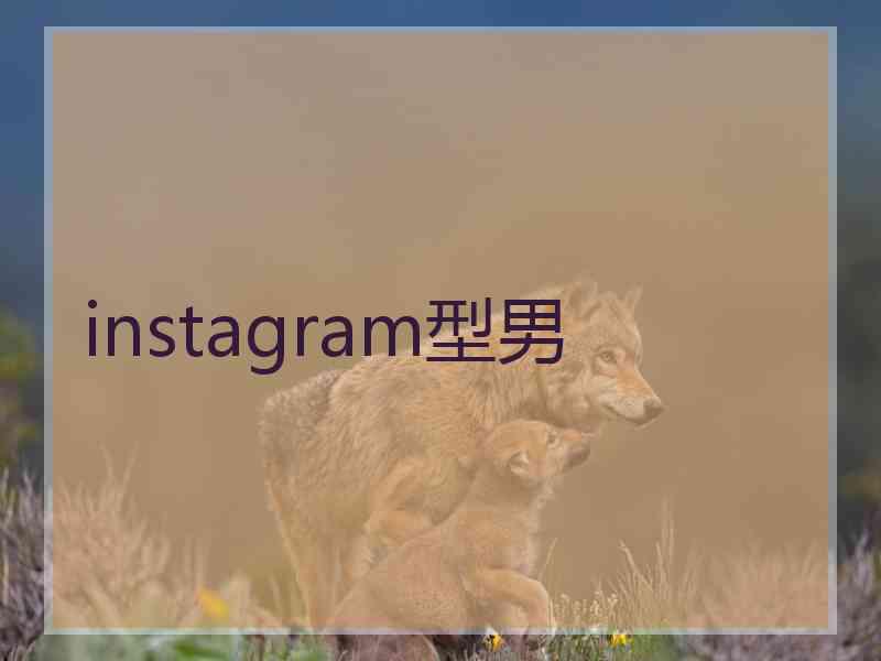 instagram型男