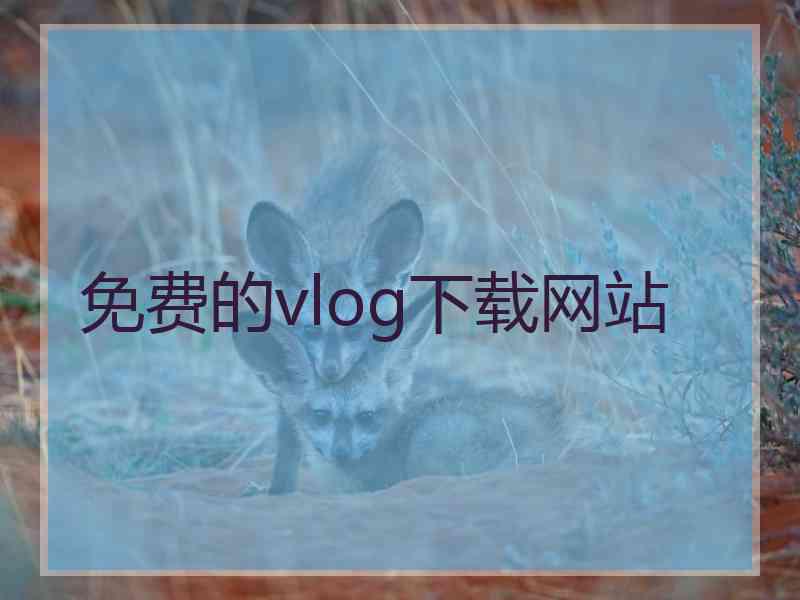 免费的vlog下载网站