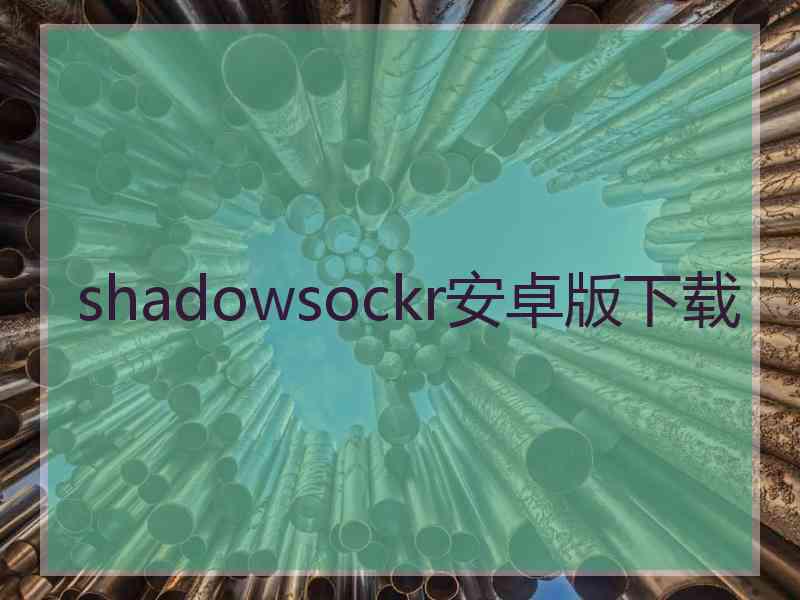 shadowsockr安卓版下载